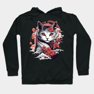 Cat geisha Nekomata Hoodie